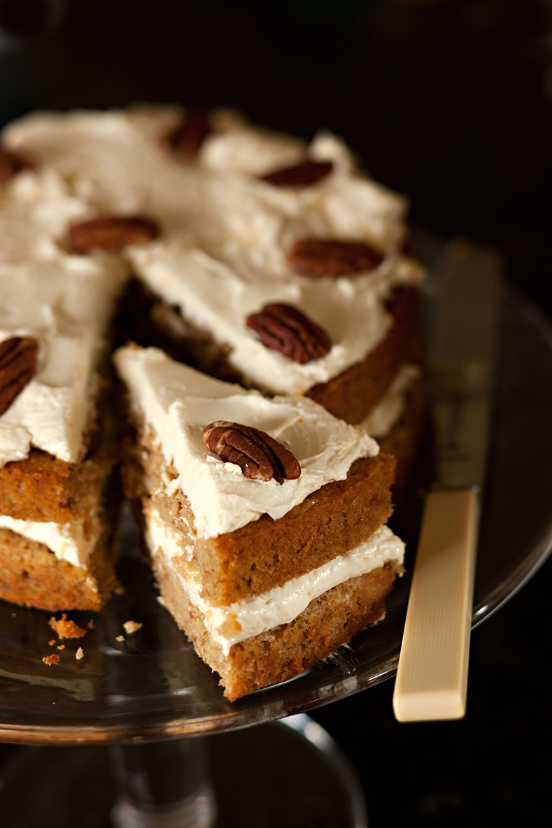 Piccolo Parsnip and Orange Cake with Mascarpone Frosting